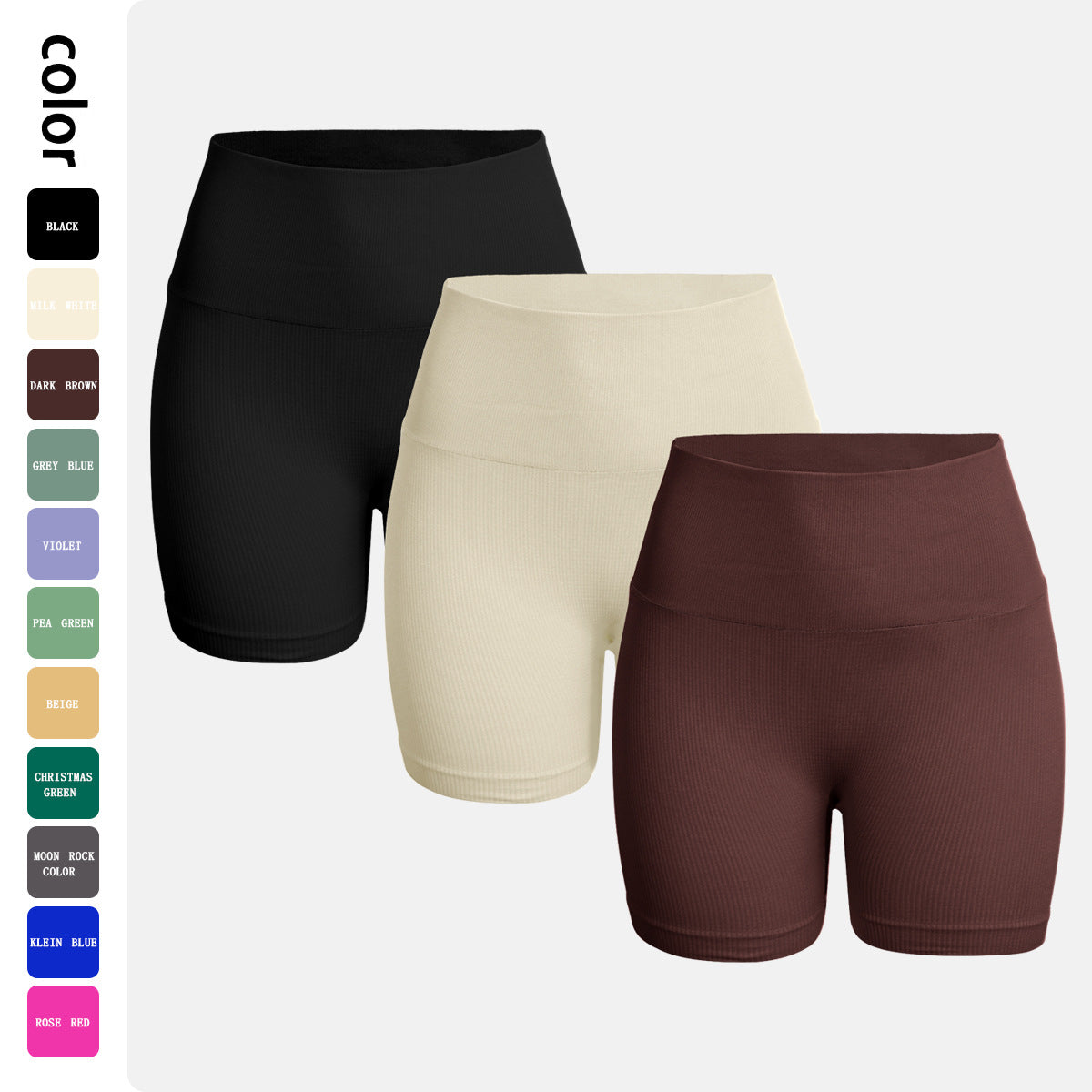 Seamless Thread Peach Shorts Ass Yu Quad Pants Super Stretch Slim-fit Sports Running Fitness Anti-light