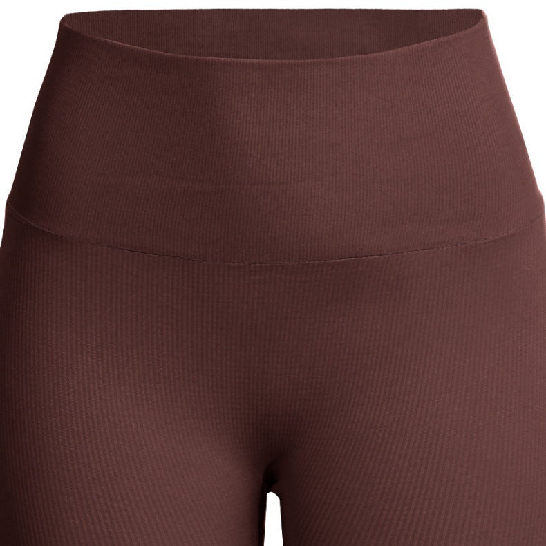 Seamless Thread Peach Shorts Ass Yu Quad Pants Super Stretch Slim-fit Sports Running Fitness Anti-light