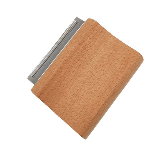 Pet Supplies Horse Grooming Brush Dog Hair Removal Comb Wooden Handle Stainless Steel Deshedding Needle Comb Horse Brush Cat Comb