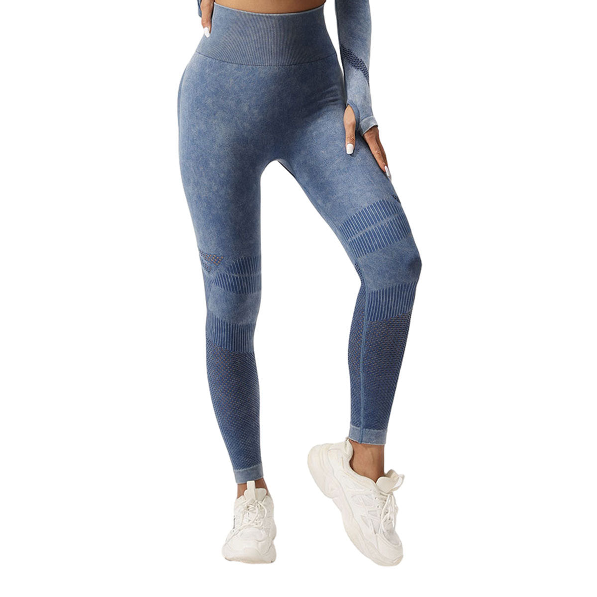High Waist Peach Hip Lift Fitness Pants Washed Matte Tight Sports Yoga Pants
