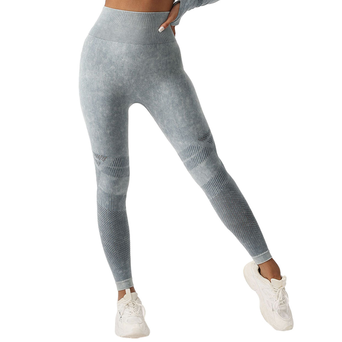 High Waist Peach Hip Lift Fitness Pants Washed Matte Tight Sports Yoga Pants