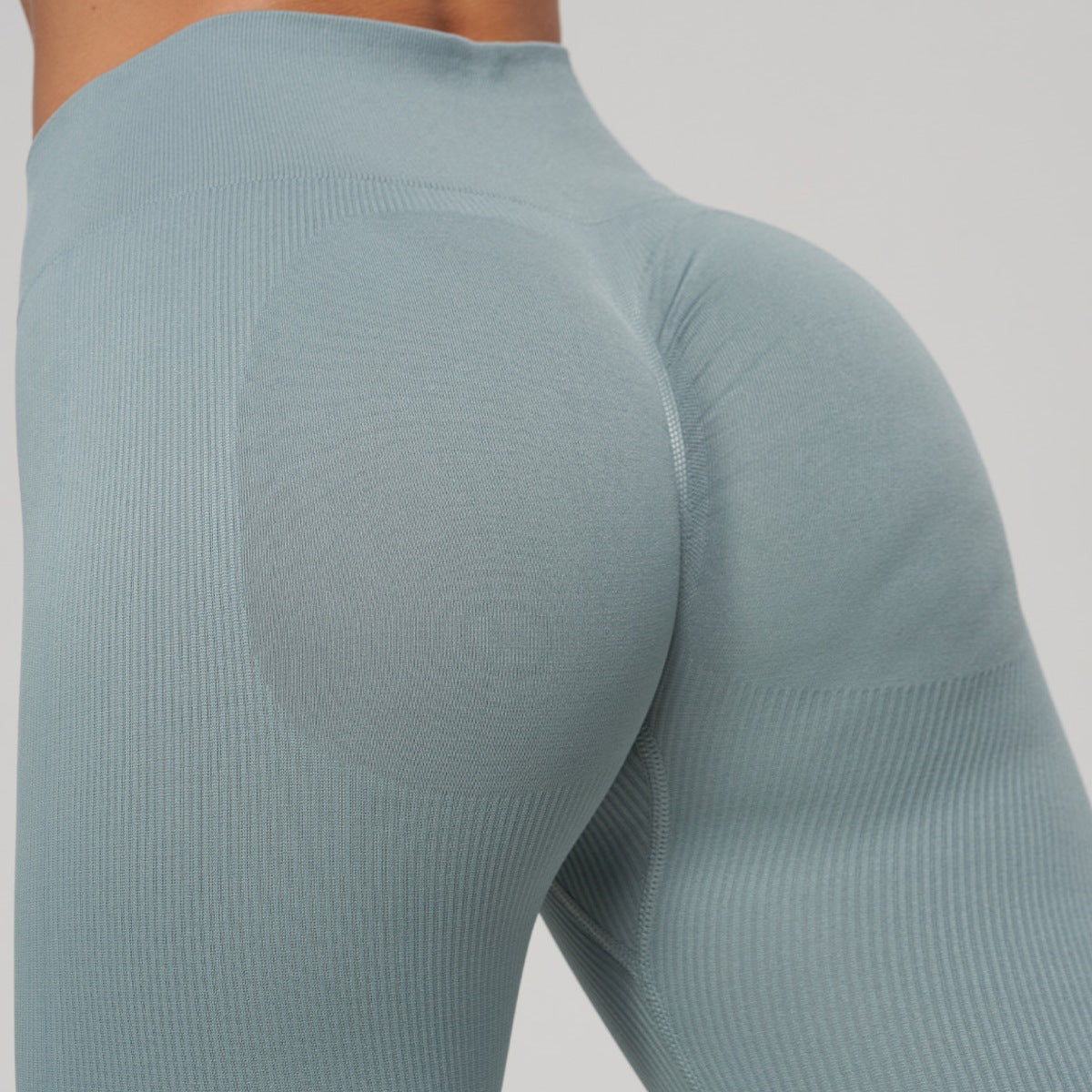 Threaded Peach Hip Yoga Pants High Elasticity Sports Running Women's Fitness Pants